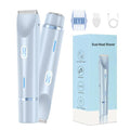 Valentines Day Gifts for Her, Bikini Trimmer for Women,2 in 1 Dual Head Bikini Shaver & Body Shaver, Cordless & Waterproof Electric Bikini Trimmer for Women,Blue