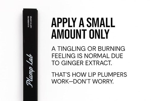 Plump Lab Lip Plumper - Clear Hydrating Lip Gloss for Volumizing Lips | Moisturizing Treatment