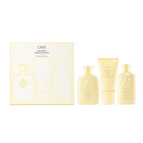 Oribe Hair Alchemy Discovery Set - Travel-Size Haircare Trio for Strengthening Weak, Fragile Hair