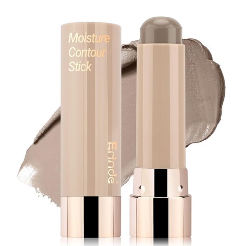 Erinde Cool Toned Contour Stick - Large Capacity Grey Brown Cream for Fair Skin | Smooth, Waterproof & Long Lasting