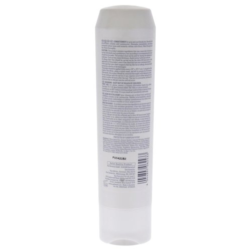 Goldwell Dualsenses Silver Conditioner - Brightens Blonde Hair | 10.1 Fl Oz
