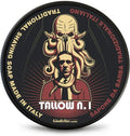 The Goodfellas’ Smile TALLOW N.1 (Floral & Wood) Italian Shaving Soap – Rich Tallow Croap for Thick Brush Lather, Wet Shaving & Classic Grooming Rituals