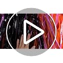 Halloween Foil Fringe Table Skirts Set - 4 Pack, Black, Orange & Purple, 108 Inch