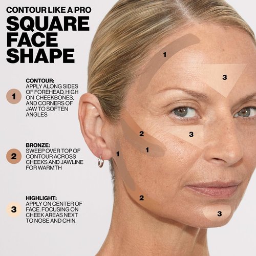 Smashbox Contour Palette - Sculpt & Glow All-In-One Kit with Blendable, Buildable Formulas