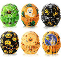 Patelai Halloween Cupcake Liners Set - 600 Count, 6 Styles, Attractive Design