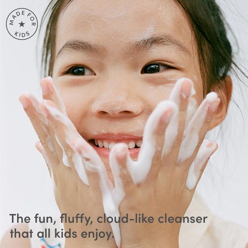 Evereden Kids Cloud Face Wash: Tropical Sorbet, 3.4 fl oz | Creamy & Fun Skin Care for Kids | Easy-to-Use Face Wash | Non-toxic Skin Care for Sensitive Skin
