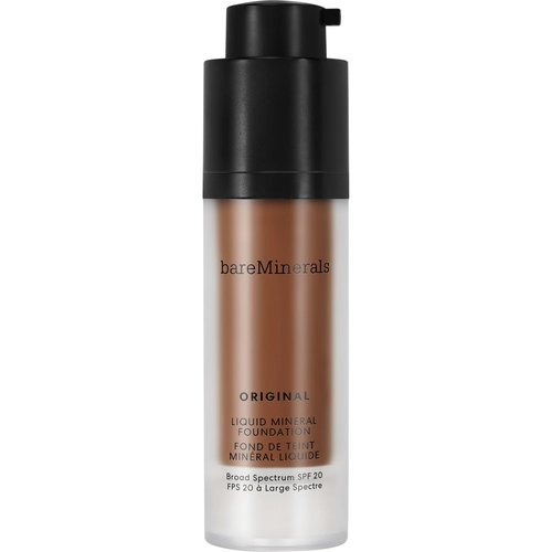 bareMinerals Original Liquid Mineral Foundation Broad Spectrum SPF 20, Vegan, Cruelty-Free & Dermatologist-Tested