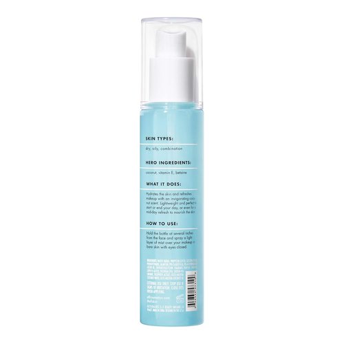 e.l.f. SKIN Hydrating Coconut Mist - Refreshing & Soothing Skin Spray, Tropical Scent, 2.7 Fl Oz