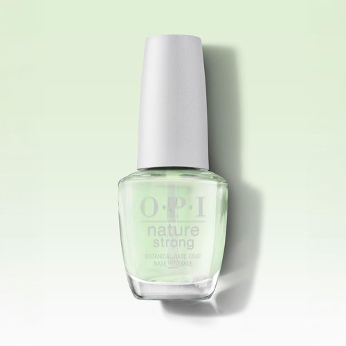 OPI Nature Strong Base Coat | Natural Origin, Vegan Nail Polish Base Coat | Infused with Botannicals & Prevents Discoloration