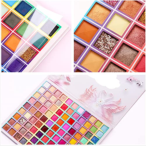 99 Colors Rainbow Eyeshadow Palette - Colorful Long Lasting Makeup Set
