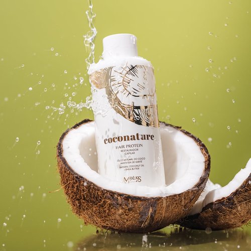 Skiennix Hair Protein - Formaldehyde-Free Smoothing Treatment with Coconut Oil & Shea Butter | Deep Repair & Frizz Control
