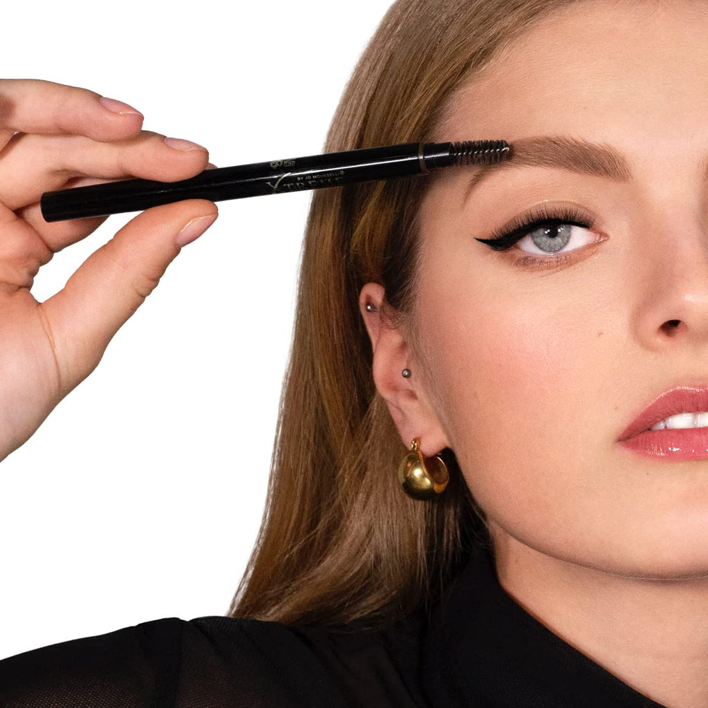 Xtreme Lashes Arch Defining Brow Pencil, Light Brown, Waterproof, Smudge-Proof, Long-Lasting Makeup, Vegan, Angled Tip Eyebrow Pencil with Spoolie