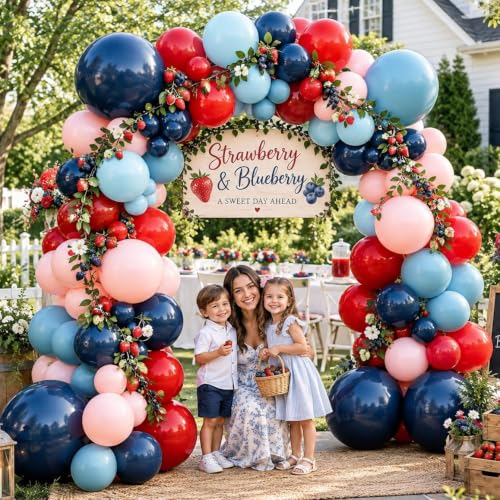 Double Stuffed Balloon Garland Kit for Baby Shower Birthday Gender Reveal Party - Blue, Red, Pink, Variation of THIS listing