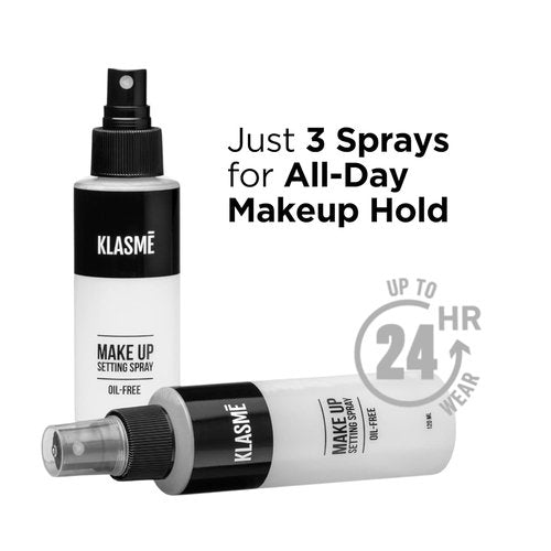 Klasme Makeup Setting Spray - Hydrating Hyaluronic Acid Formula | Alcohol-Free, Long-Lasting Matte Finish | 4.05 fl oz