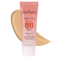 Pūrlisse Ageless Glow Serum BB Cream SPF 40 - Radiant BB Cream with Bakuchiol & Vitamin C for Youthful Skin - Light Medium (1.4 oz)