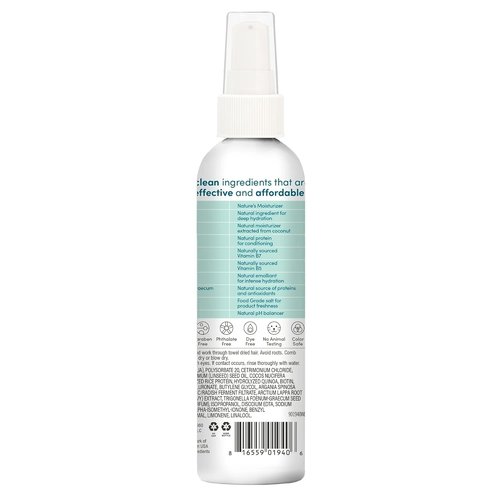 Earth 7-in-1 Leave-In Treatment - Multitasking Hair Spray with Hyaluronic Acid - 6 oz, Safe for Color-Treated Hair