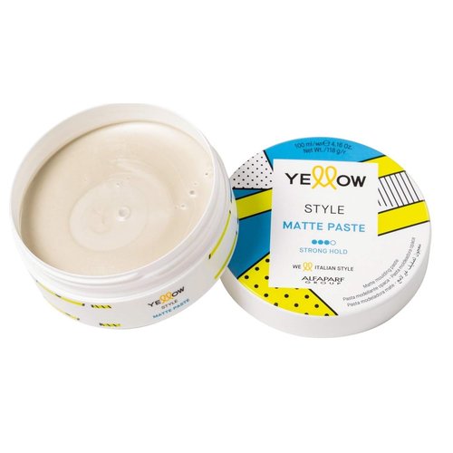 ALFAPARF MILANO - Strong Hold Hair Paste - Matte Finish for Sculpting & Tousled Looks - 4.16 oz.