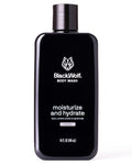 Black Wolf Moisturizing Body Wash for Men - Hydrating Sandalwood Cleanser with Hyaluronic Acid & Aloe Vera | 16 oz