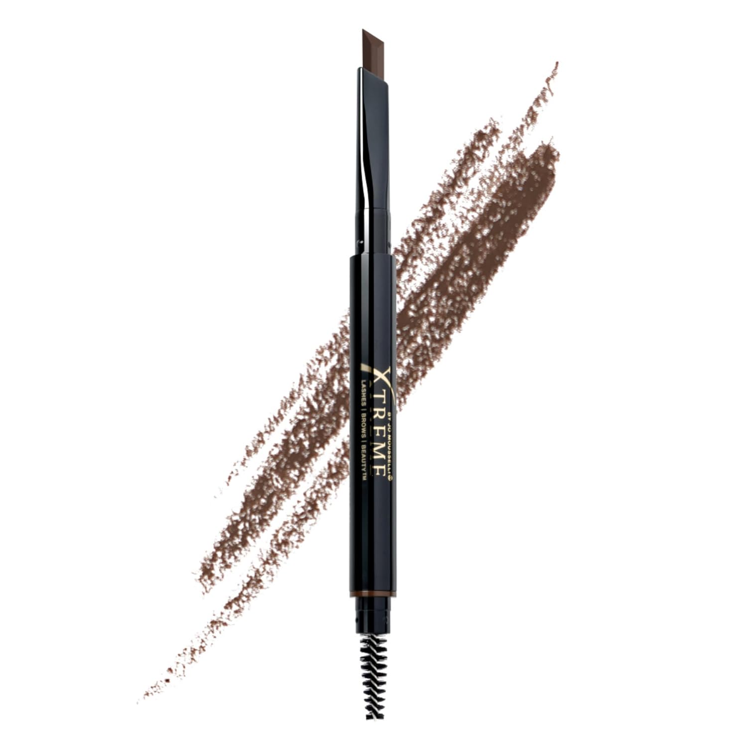 Xtreme Lashes Arch Defining Brow Pencil - Medium Brown, Waterproof & Smudge-Proof, Vegan Formula
