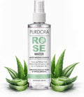 Rose Water Face Mist Toner by [Brand Name] - Hydrating Aloe Vera & Hyaluronic Acid Spray for Redness Relief - 4.05 fl oz