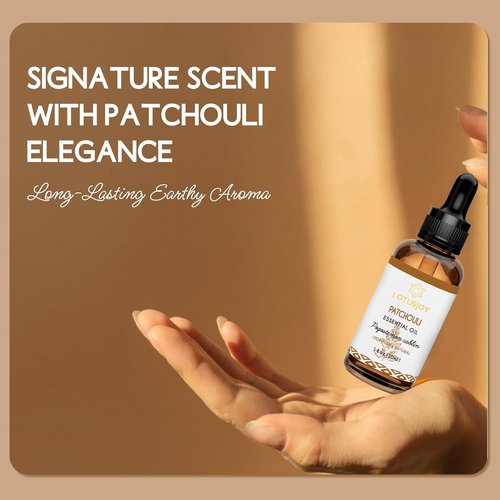 Patchouli Essential Oil - 100% Pure Natural Oil for Skin, Hair, Diffuser & DIY Projects | 1 Oz