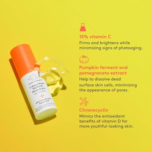 Drunk Elephant Hydra & Bright Duo - C-Firma (9 ml) & B-Hydra (8 ml) - Clean, Cruelty-Free Skincare