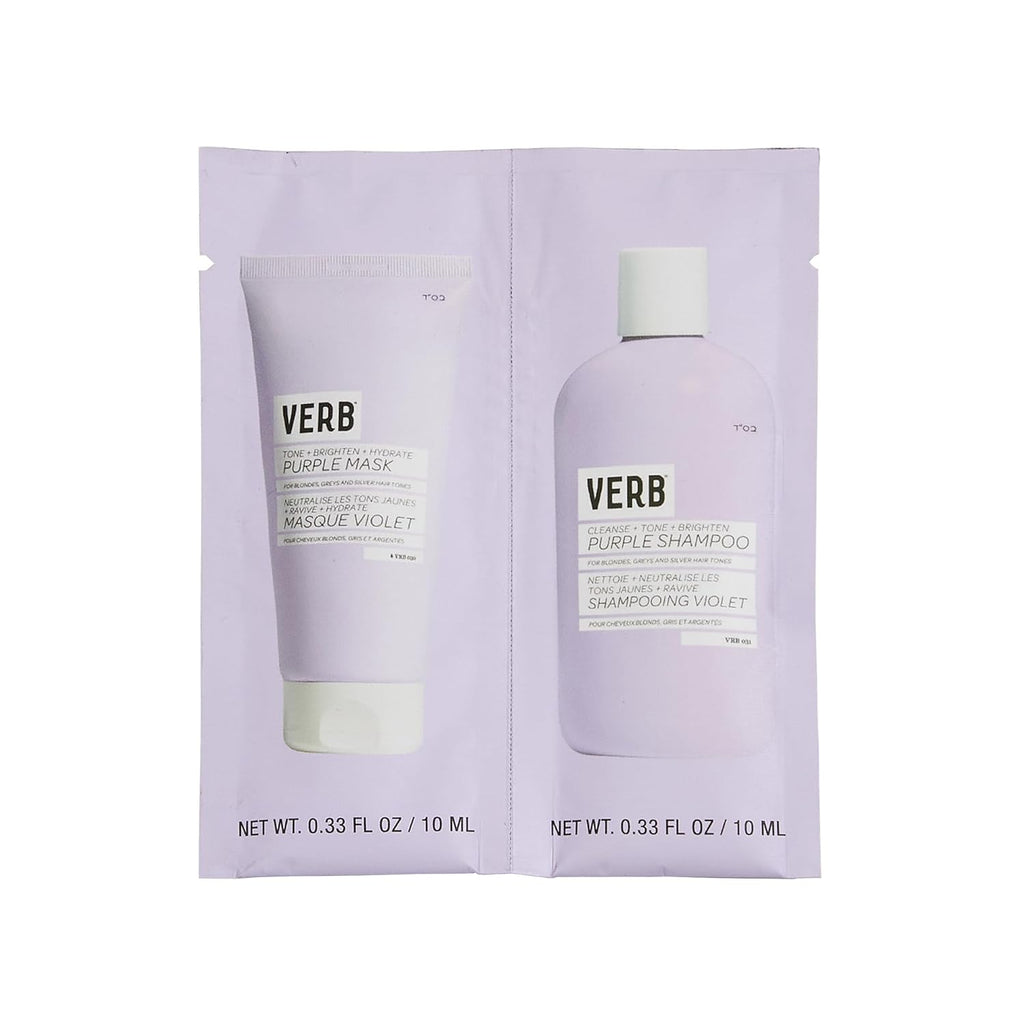VERB Purple Shampoo - Vegan Toning Shampoo for Blonde, Grey & Silver Hair - Sulfate & Paraben Free