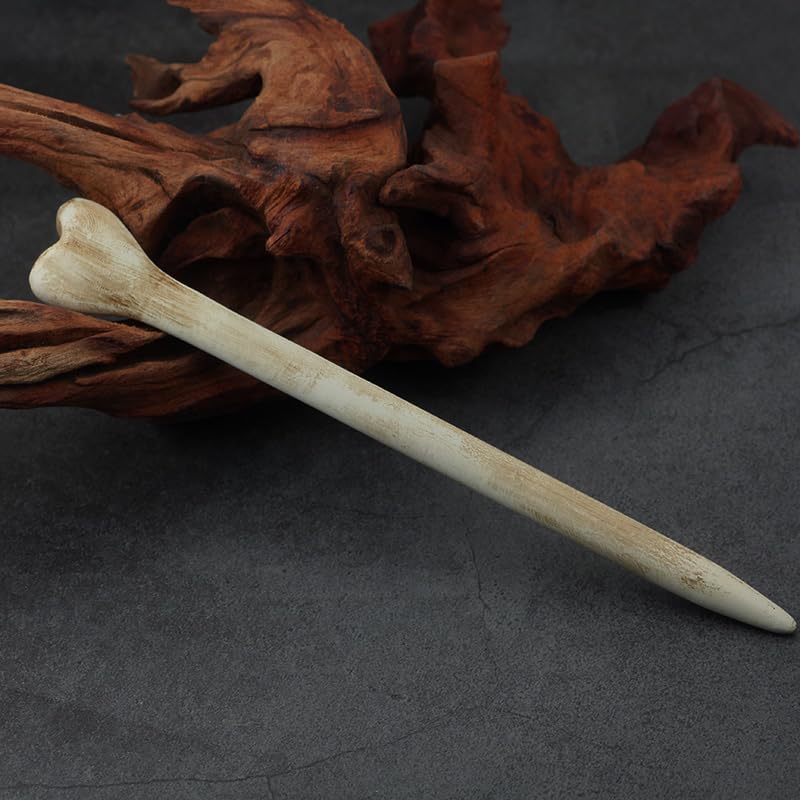 Gothic Resin Bone Hair Sticks Set - Halloween Cosplay Hair Accessories for Women