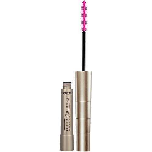 L’Oreal Paris Telescopic Mascara - Volume & Length Formula, Washable, Black, 0.27 Fl Oz.