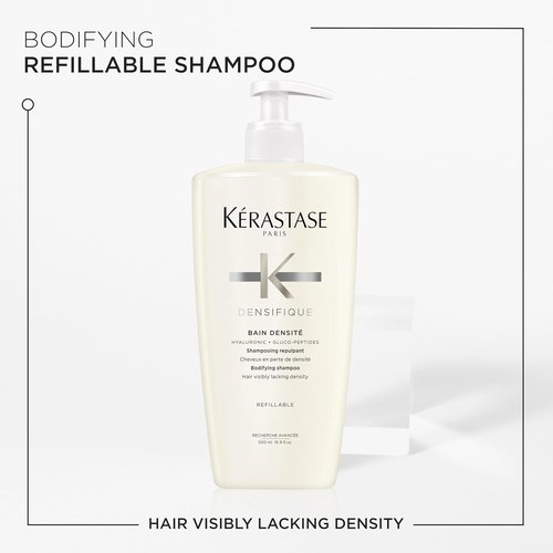 Kerastase Densifique Densité Shampoo - Thickening & Strengthening for Fine Hair | Adds Shine & Removes Build-Up