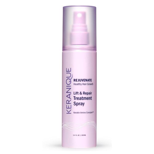Keranique Lift & Repair Treatment Spray - Keratin Hair Treatment for Volume & Split End Repair | 2X3.4 Fl Oz