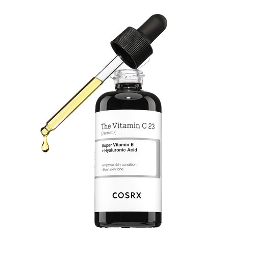 COSRX Pure Vitamin C 23% Serum - Hydrating Facial Serum with Vitamin E & Hyaluronic Acid | 0.7oz/20g for Fine Lines & Dull Skin