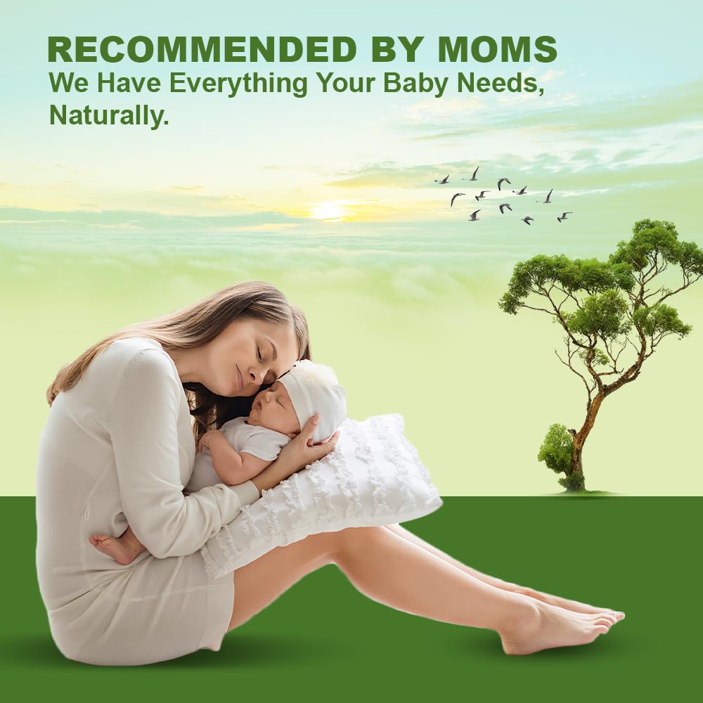WBM Care Baby Lotion - Nourishing Face & Body Lotion with Natural Honey & Wheat Germ Oil | 6.8 oz