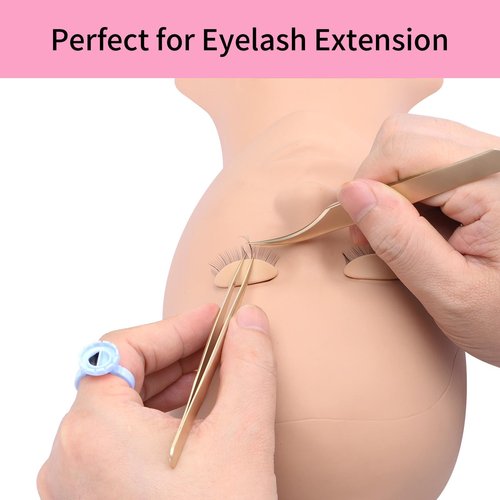 Miuffue Glue Rings for Eyelash Extensions, 300 Pcs Smart Holder Easy Fanning Cups for Volume Lashes, Blue