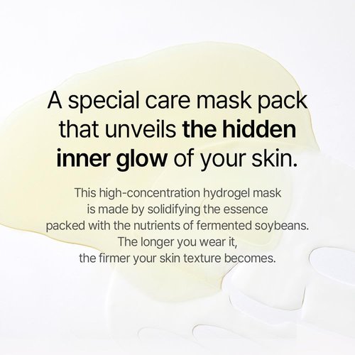 mixsoon Bean Collagen Hydrogel Mask Hydration All-In-One Firming, Soothing Gel Formula Face Mask for Radiant, Smooth Skin Stocking Stuffers 35g / 1.18 fl.oz. (5ea) Korean Glass Skin Care