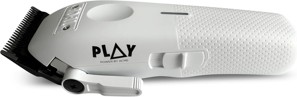 TPOB Mini Play Professional Hair Clippers - Sleek White Design for Precision Grooming