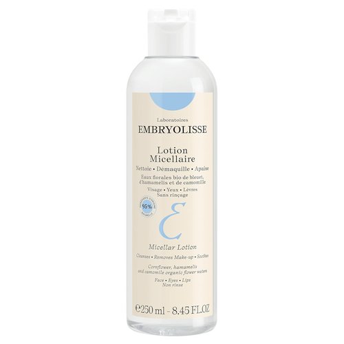 Embryolisse Micellar Lotion - Gentle Makeup Remover for Sensitive Skin | Chamomile & Witch Hazel, No-Rinse