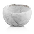 Linkidea Marble Shaving Bowl, Modern Marble Shaving Cream Cup, Large Capacity, 4" x 2" (10cm x 6.5cm), Shave Soap Bowl
