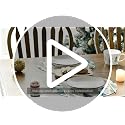 14-Inch Blue Xmas Round Placemats Set of 4 - Winter Dining Table Decor