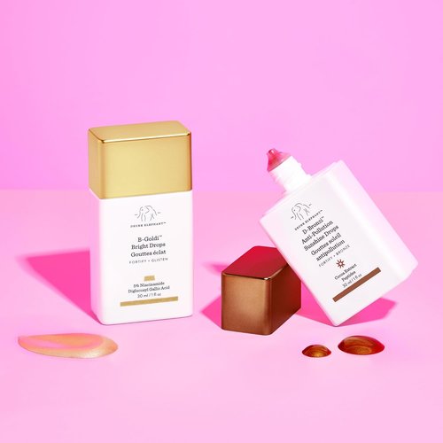 Drunk Elephant Time To Reflect Kit - B-Goldi Bright Drops & D-Bronzi Sunshine Drops (30 ml Each)