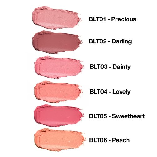 Palladio I'm Blushing 2-in-1 Cheek and Lip Tint - Buildable Cream Blush & Hydrating Multi Stick, Darling