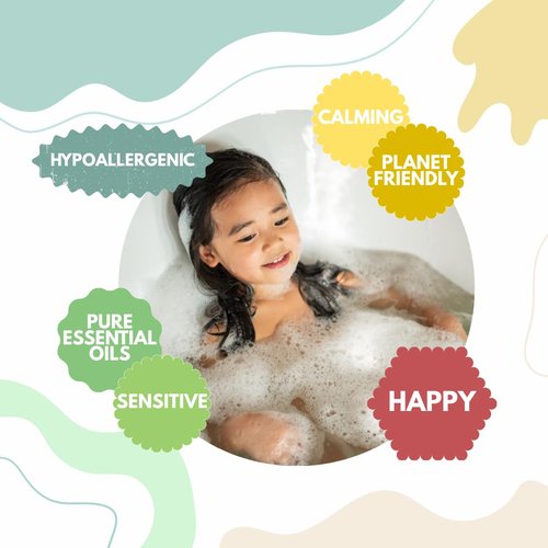 KELEBS Hypoallergenic Kids Soap Bar 2-Pack - Organic Chamomile Body Wash for Gentle Cleansing