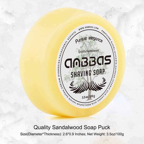 Anbbas Badger Hair Shaving Brush with Shaving Soap Bar and Upgrade Lathering Way-POP Mug A5 Melamine,Foaming Set for Men Wet Shave,Women Girls Hair Removal