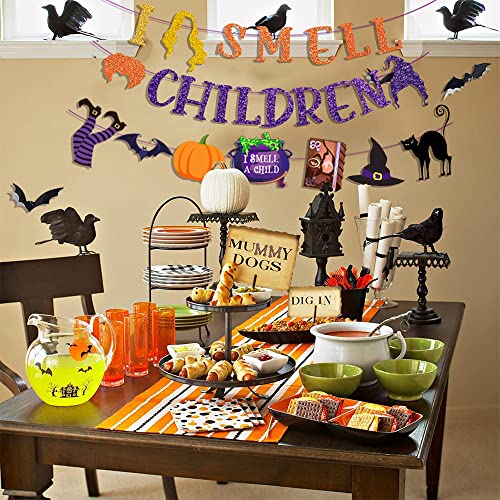 Hocus Pocus Party Banner Set - Halloween Witch Decorations for Kids & Adults