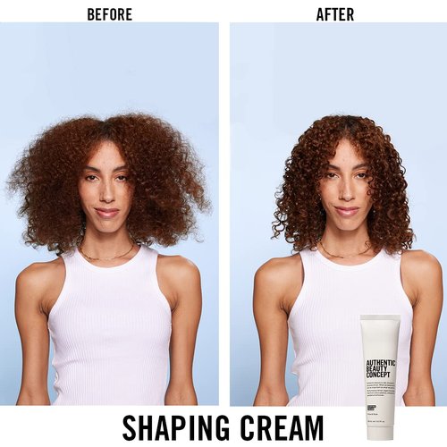 Authentic Beauty Concept Shaping Cream - Define & Hold Natural Texture for All Hair Types | Vegan & Cruelty-Free