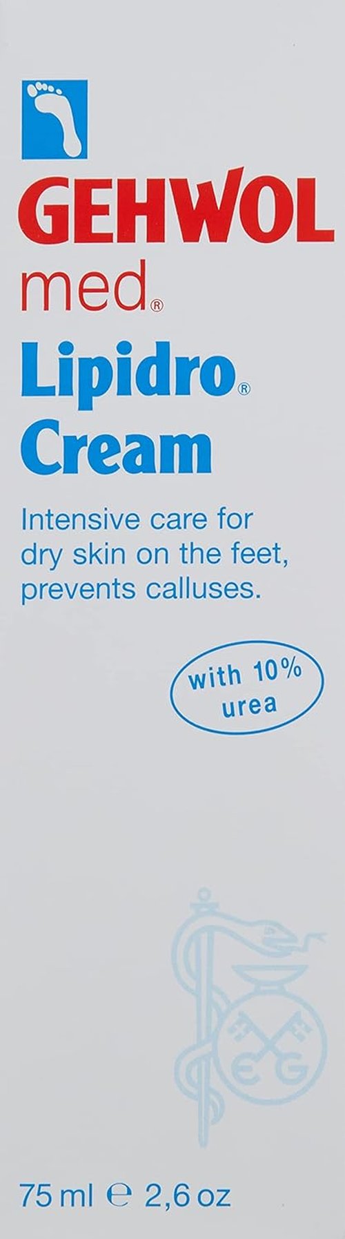 Gehwol Med Lipidro Cream - Moisturizing Formula for Unisex | 2.6 Fl Oz (Pack of 1)
