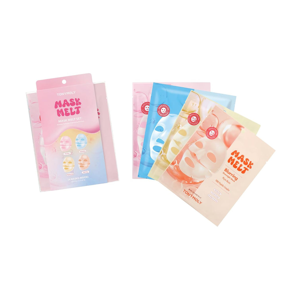 TONYMOLY Hydrogel Overnight Face Mask - Brightening with Vitamin C & Rice Essence | 1 Sheet