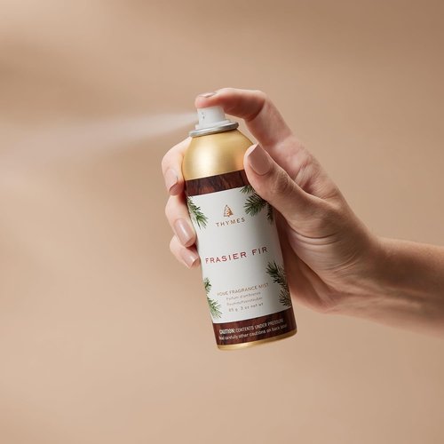 Thymes Home Fragrance Mist - Long-Lasting Air Freshener Spray | Crisp Siberian Fir & Cedarwood, 3 oz