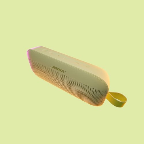 Bose SoundLink Flex Bluetooth Speaker - Portable Waterproof Outdoor Speaker with Hi-Fi Audio | Citrus Yellow, 12-Hour Battery Life