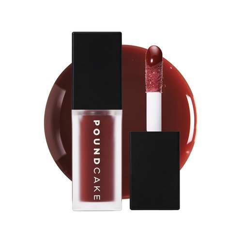 Cake Theory Lip Tone Equalizing Oil - Hydrating High-Shine Blurring Lip Oil with Purple Brown Tint | Clean Vegan Formula - 0.23 oz